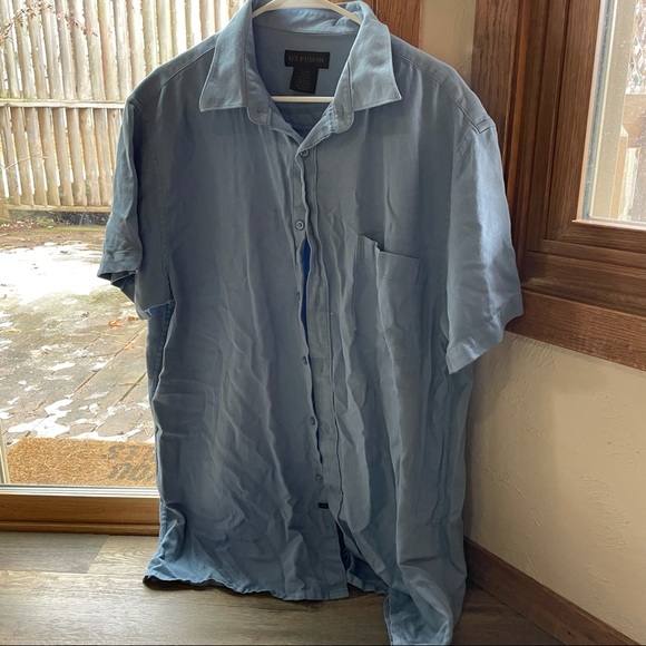 Blue Button Down - Picture 1 of 3